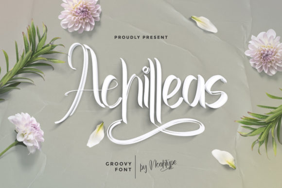 Achilleas: A Handwritten Font for Crafters