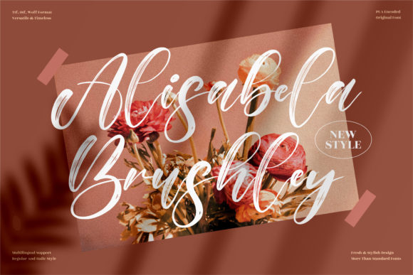 Alisabela Brushley: A Font for Brand Beauty