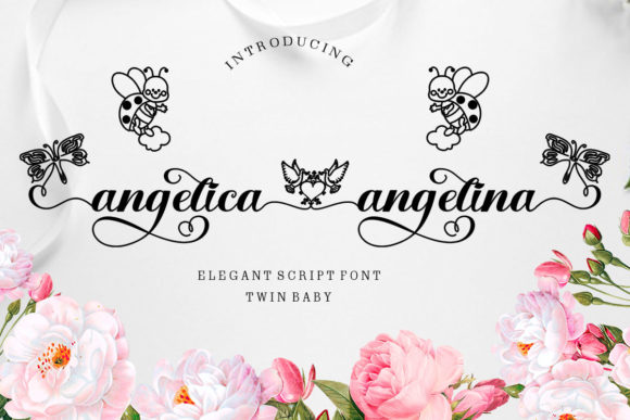 Angelica Angelina: A Playful Script Font for Branding