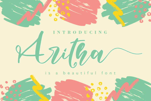 Aritha: A Handwritten Font for Editorial Warmth