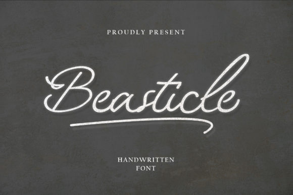 Beasticle Font: A Sweet Script for Brand Identity