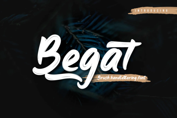 Begat: A Handwritten Font for Editorial Design