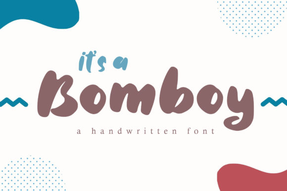 Bomboy: A Handwritten Font for Digital Design