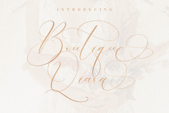 Boutique Qiara: A Graceful Script Font for Marketers