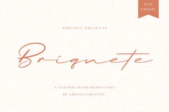 Briquete: The Elegant Script Font for Crafters