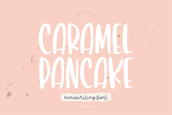 Caramel Pancake Font for Web Design