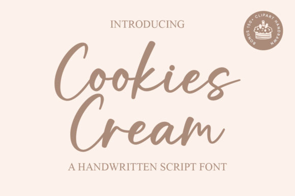 Cookies Cream: A Refined Script Font for Editorial Design