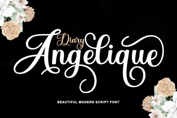Diary Angelique: A Premium Script Font for Marketers