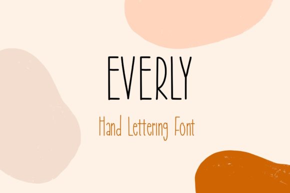 Everly: A Natural Script Font for Editorial Design