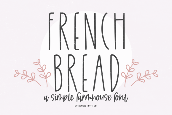 French Bread Font: A Handwritten Typeface for Branding