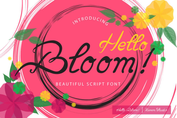 Hello Bloom: A Handwritten Font for Modern Brands