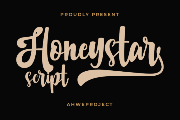 Honeystar: A Bold Handwritten Font for Web Design