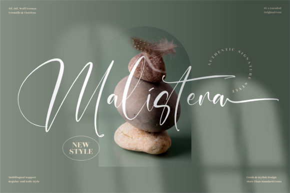 Malistera: A Timeless Handwritten Font for Branding