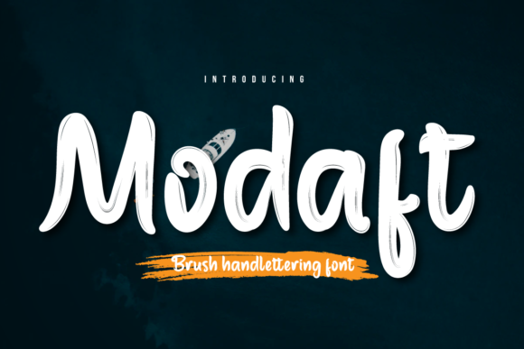 Modaft: A Handwritten Font for Digital Branding