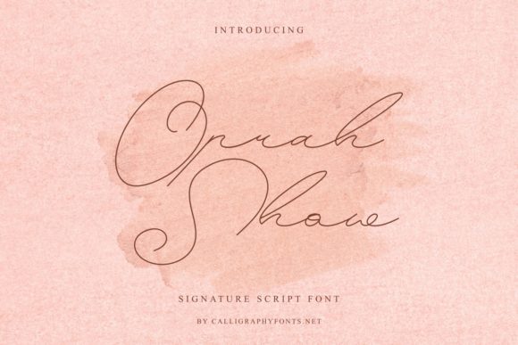 Oprah Show Font: A Designer’s Campaign Review