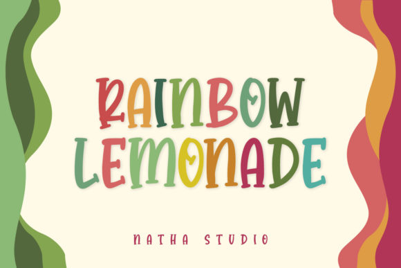 Rainbow Lemonade: A Playful Handwritten Font for Branding