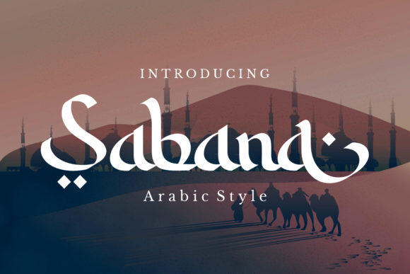 Sabana Font: Elevate Your Crafts with Arabic Script