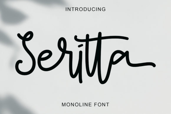 Seritta: A Handwritten Font for Social Campaigns