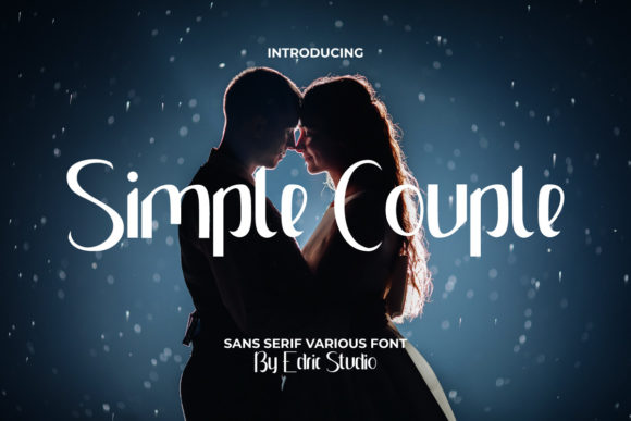 Simple Couple Font for Handmade Creators