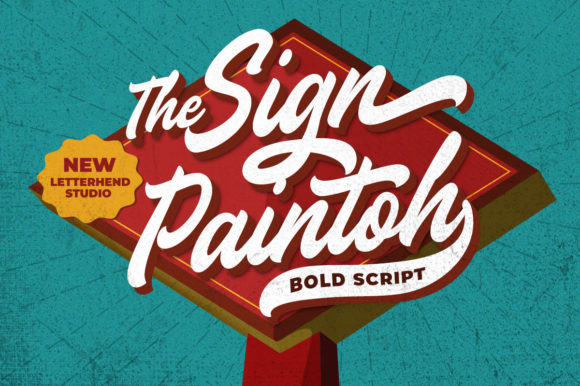 The Sign Paintoh Font for Bold Editorial Headlines