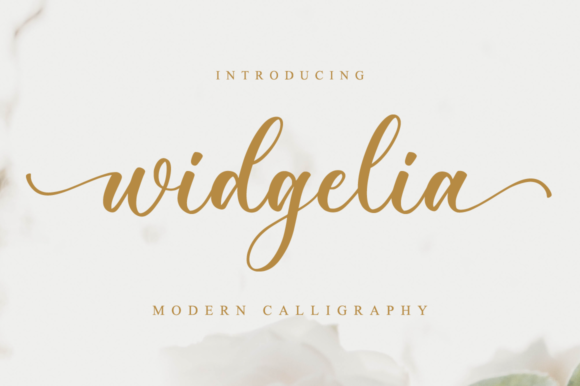 Widgelia: A Premium Handwritten Font for Web Design